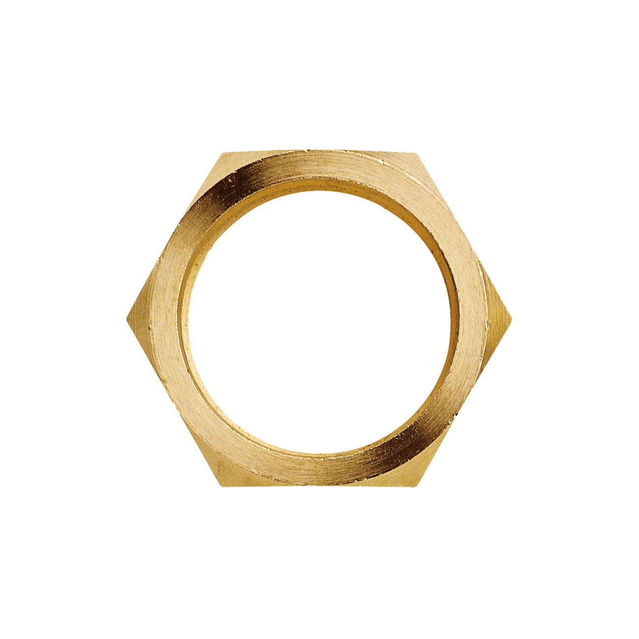 Mutter mässing 3/8"