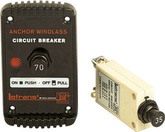 Lofrans Automatsäkring 125Amp med hållare