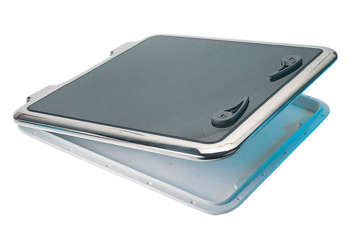 Rutgerson däckslucka kvadratisk, 556x556 mm