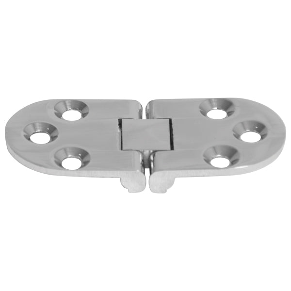 Bordsgångjärn förkromad mässin, 71x30 mm