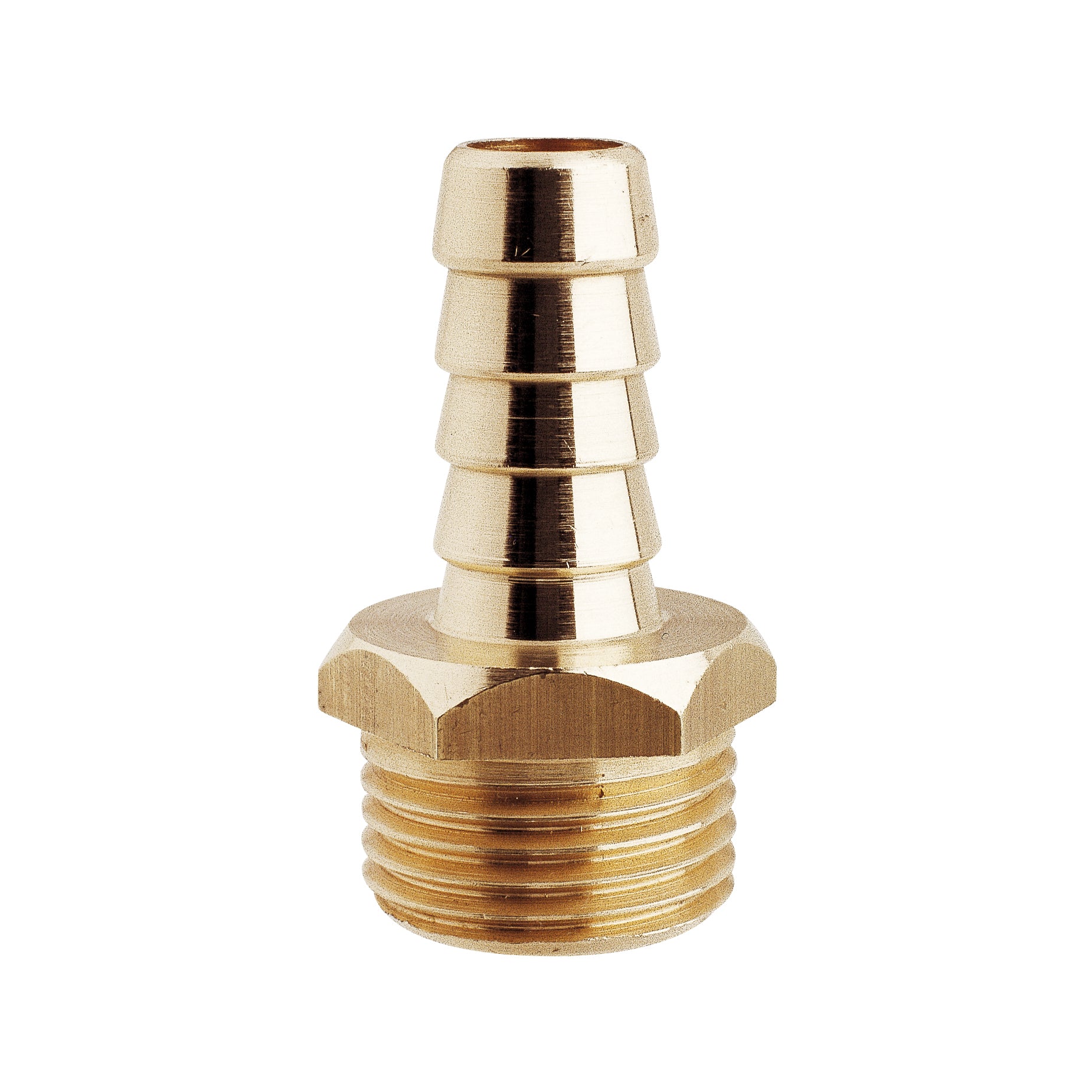 Slangsockel i mässing 1/2"x13