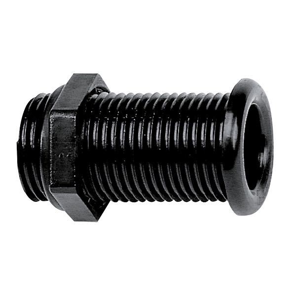 Bordgenomföring vit, l-155mm utv Ø: 39 mm inv. Ø: 25 mm