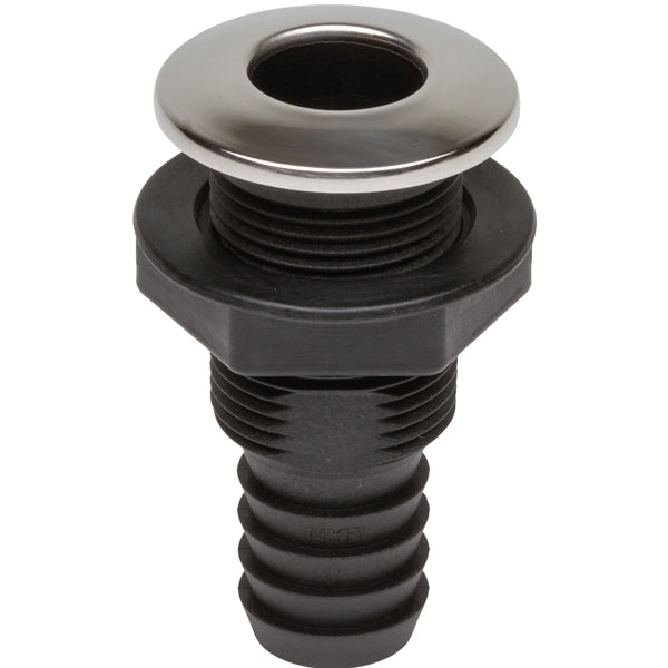 Bordgenomf. m RF lock, 1" 25mm