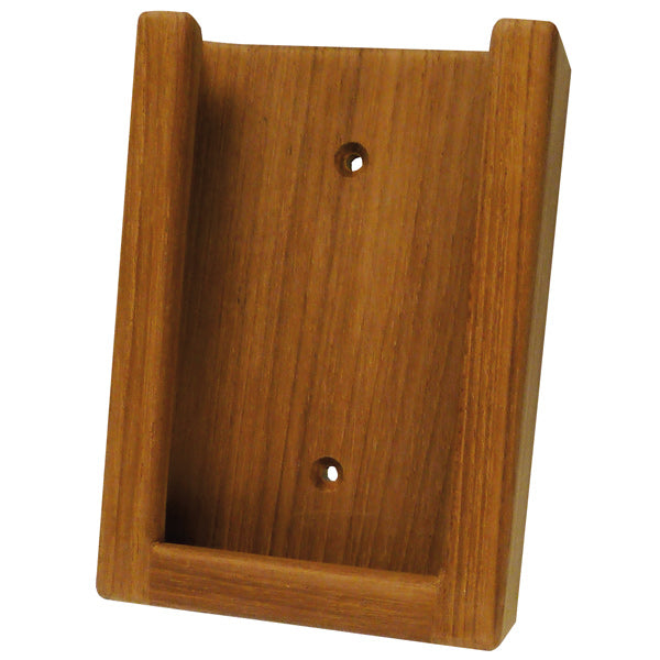Iphonehållare teak, 7.8x2.5x10.7 cm