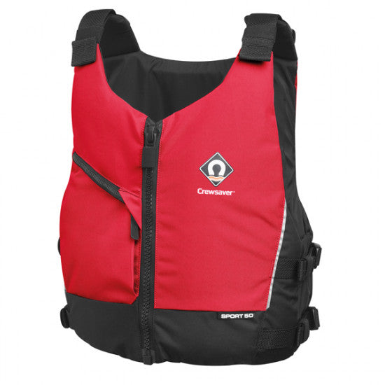 Crewsaver Sport 50N flytväst röd
