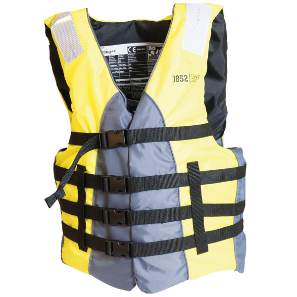 1852 Vattensportväst svart/lime 70+