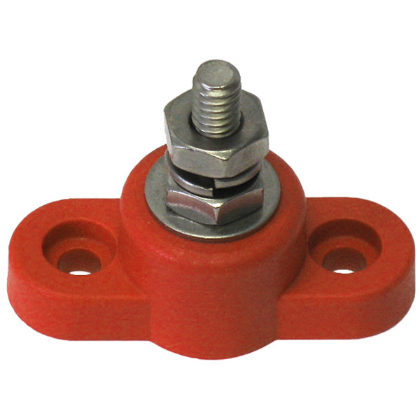 EL koppling enkel röd max. 150Amp Ø6,4 mm