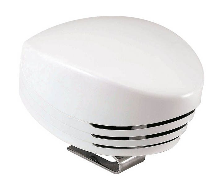 Signalhorn singel vit