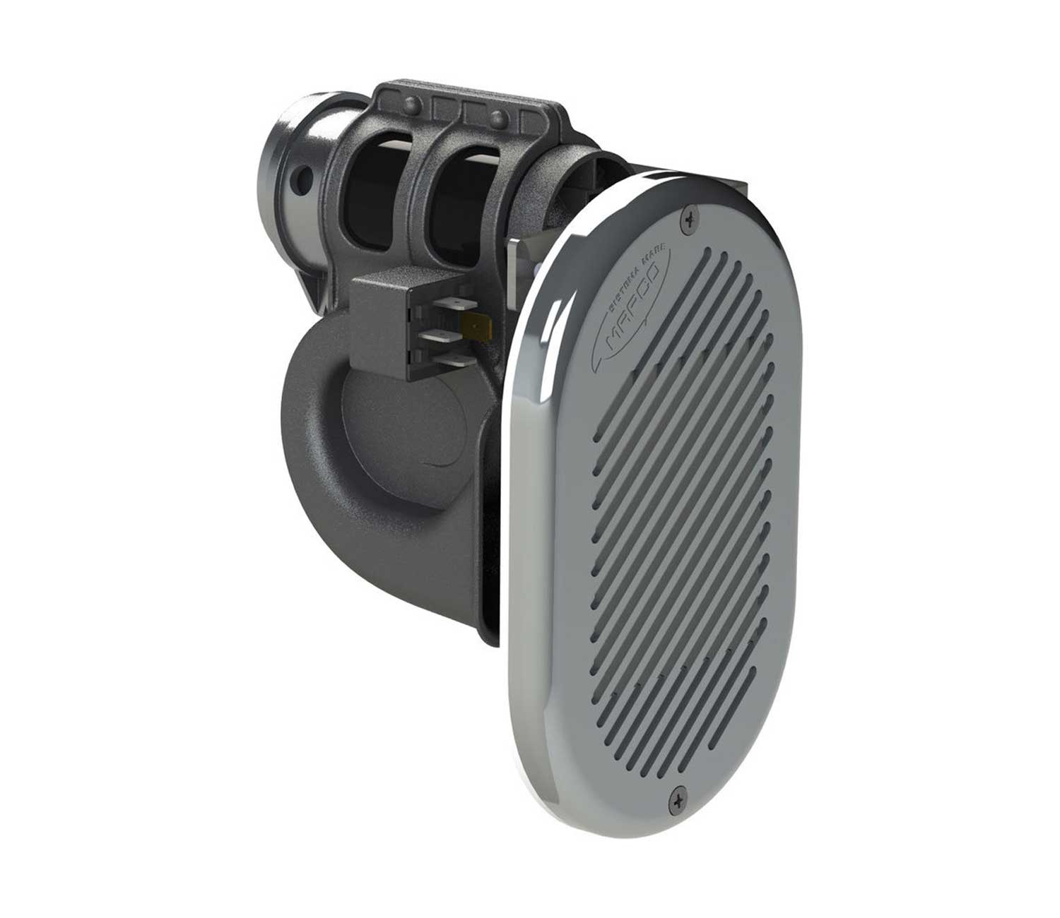 HR1/C Signalhorn inbyggd krom