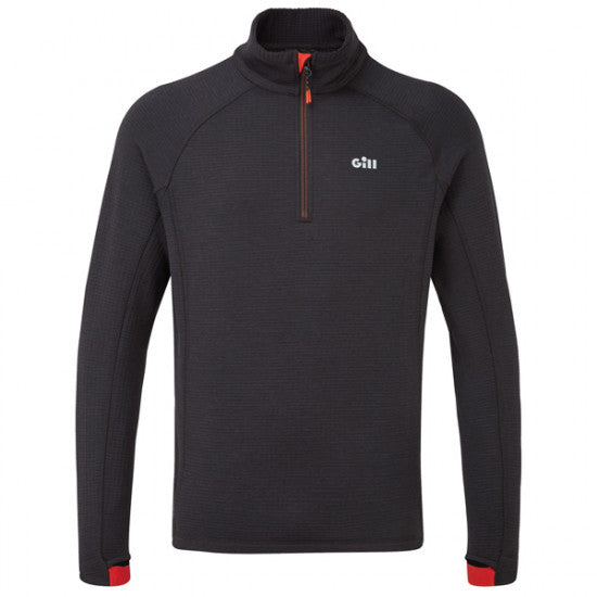 Gill 1081 termisk fleece, topp Grafit Str XL