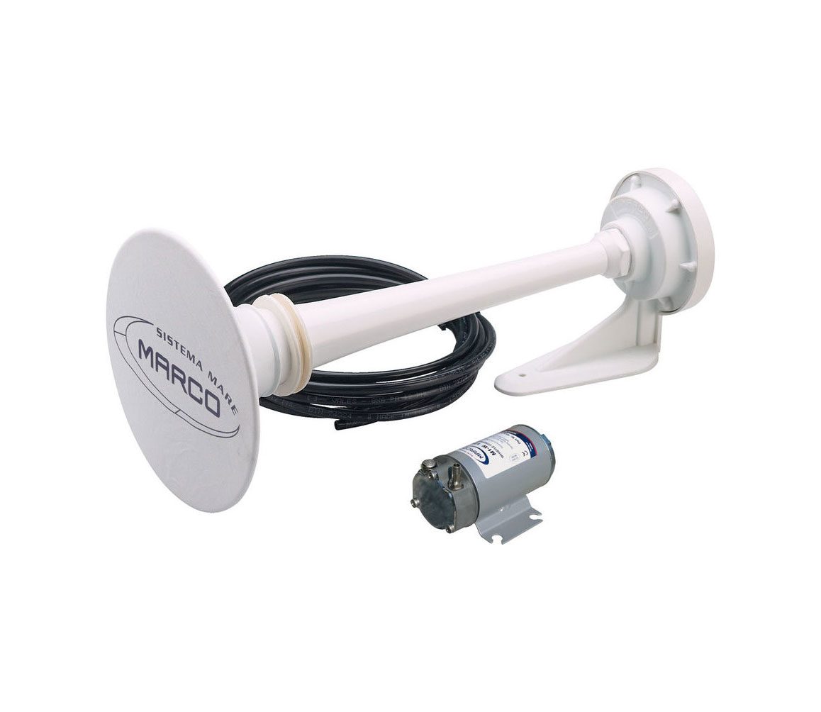 Signalhorn med kompressor 24V