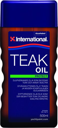 Teak oil 0,5l inter