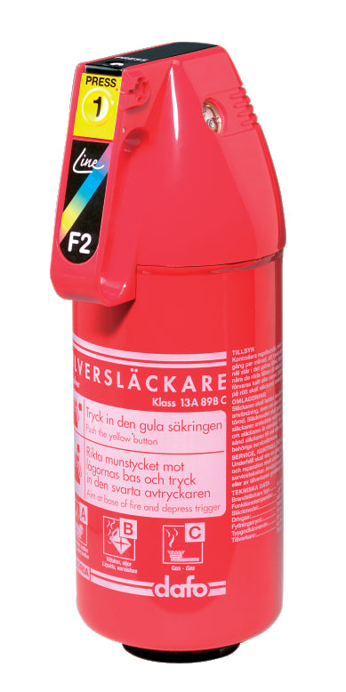 Gloria brandsläckare, 2 kg