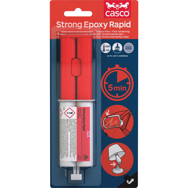 Casco Stark Epoxi Snabbförpackning à 24 ml (2 tuber på 12 ml)