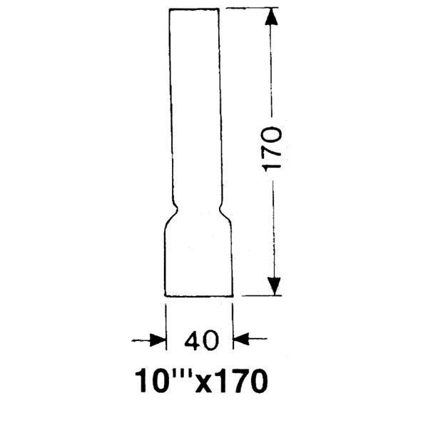 DHR Lampglas 10 x 170 mm