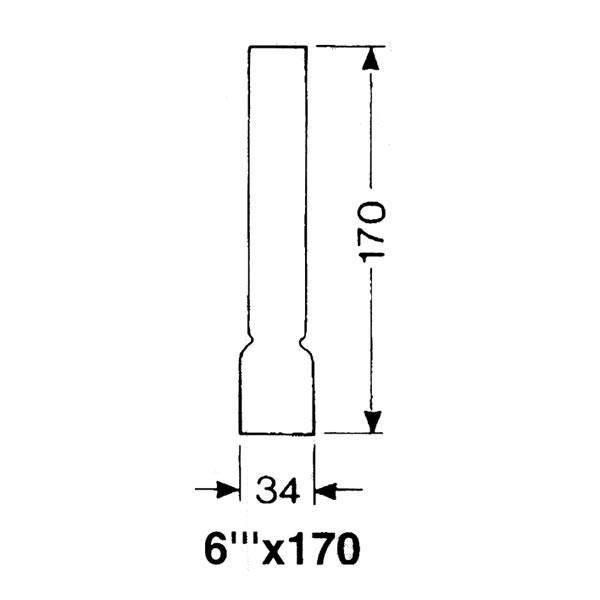 DHR Lampglas 6 x 170 mm