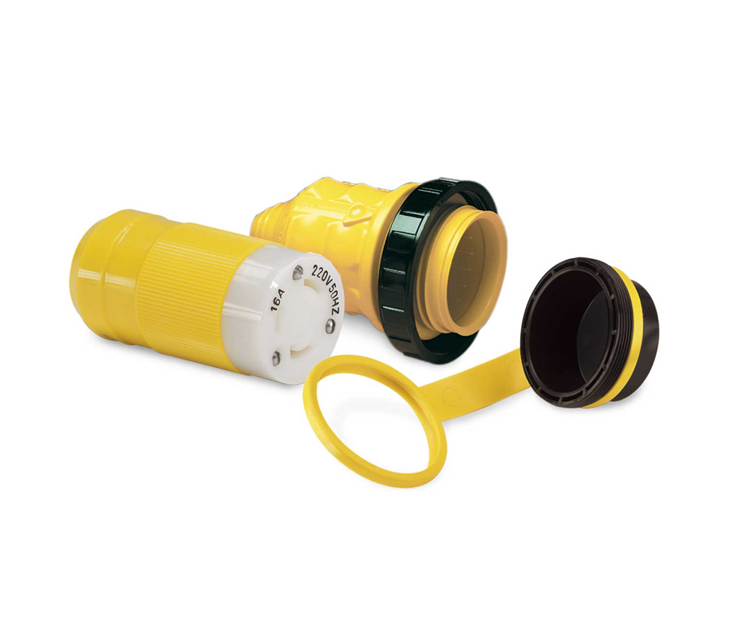 Sladdkontakt 230V 16A Marinco