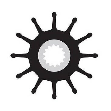 Impeller kit neoprene 95mm