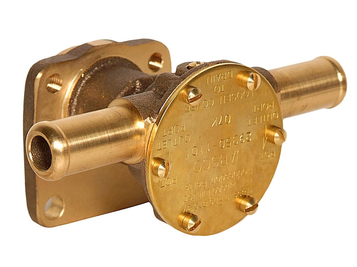 Pump brz flg 010 3/4" hose