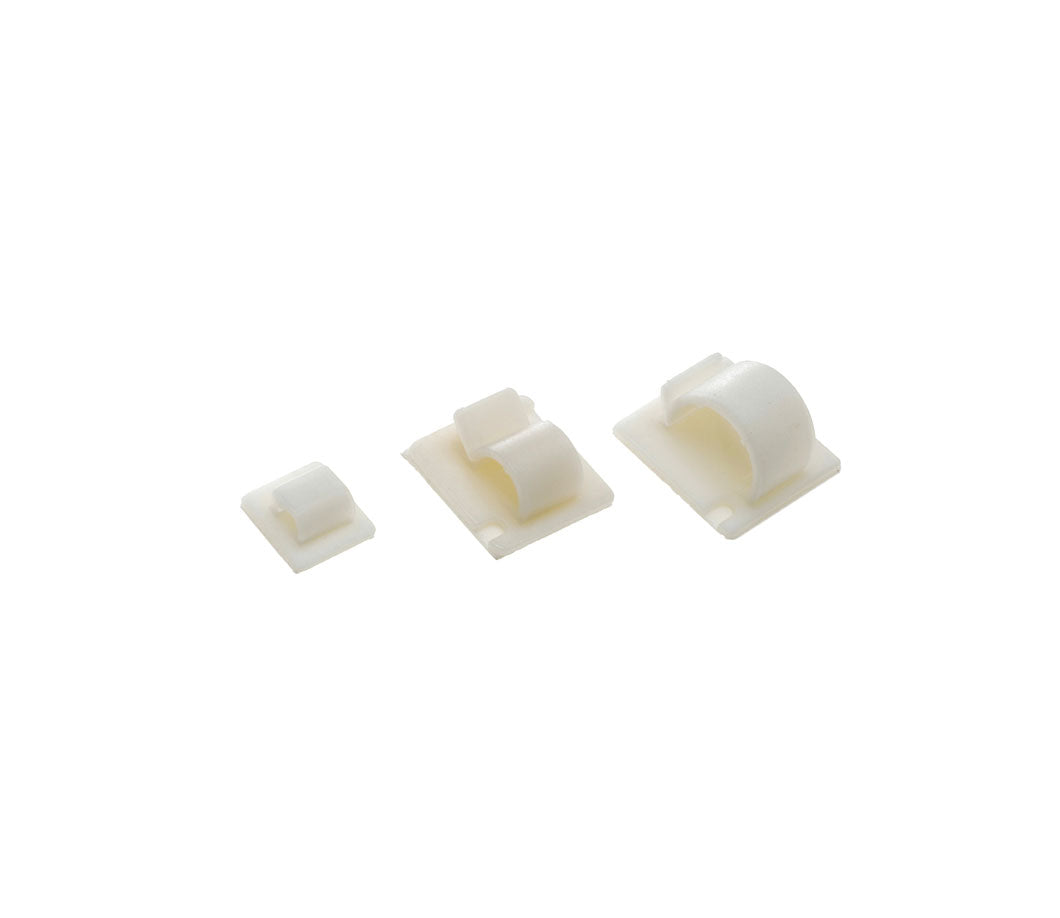 Kabelhållare lim 7.7mm 100st