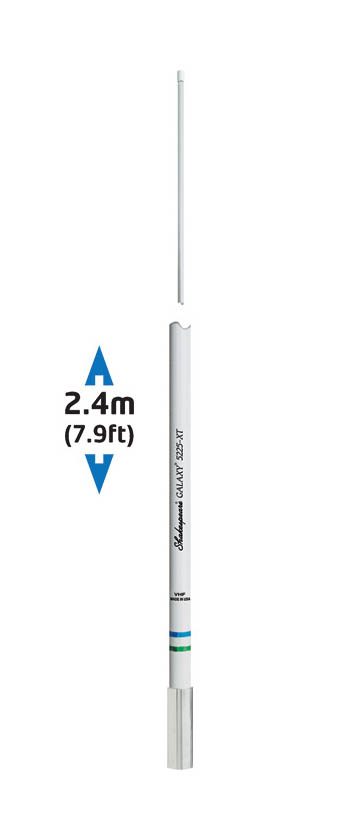 AM/FM radio antenn Galaxy 2.4m
