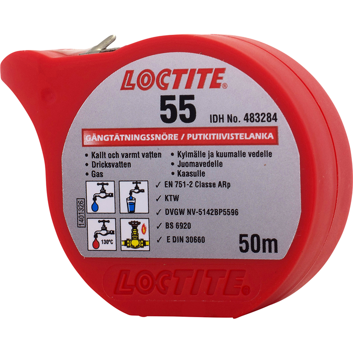 Loctite 55 Gängtätning 50m