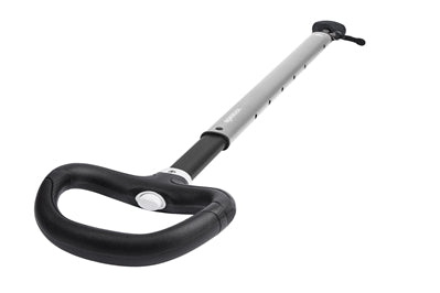Silver A-symmetric Handle Tiller