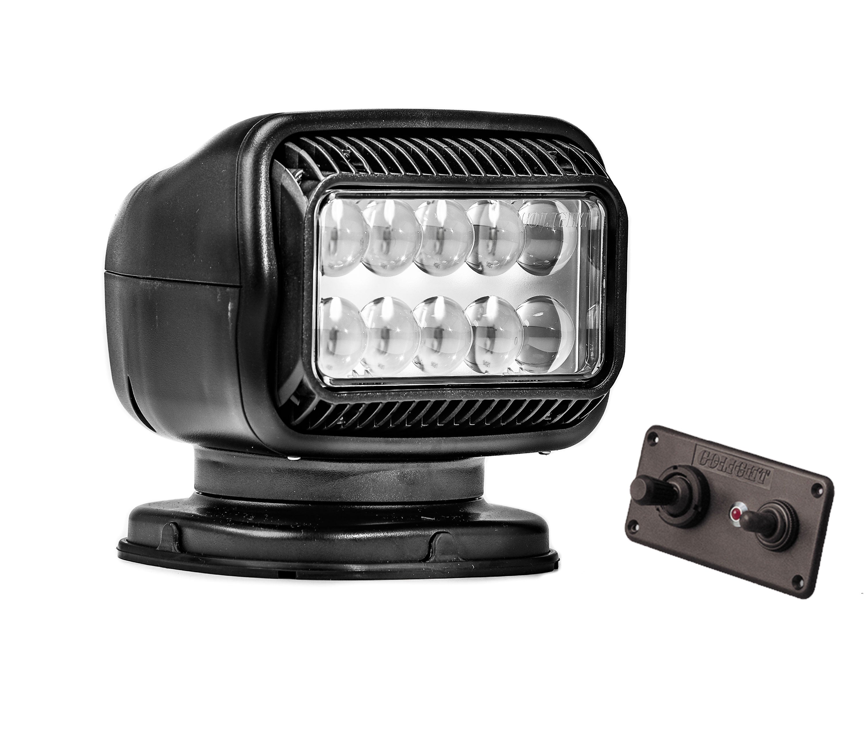 Golight svart LED fast panel