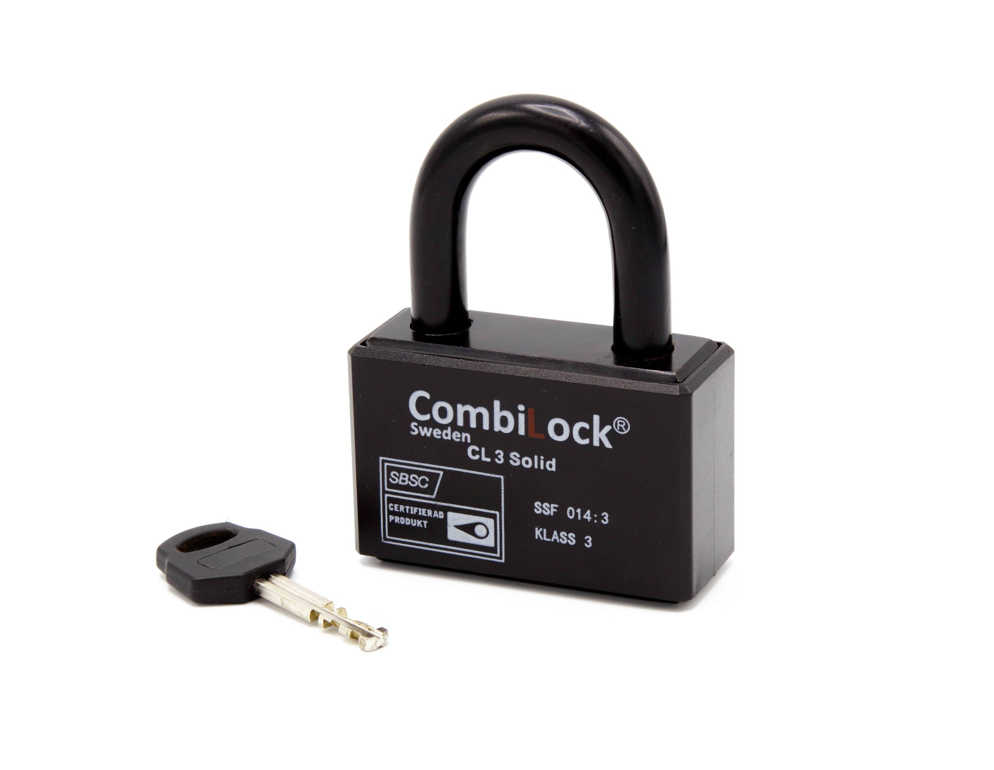 Combilock hänglås Solid kl.3