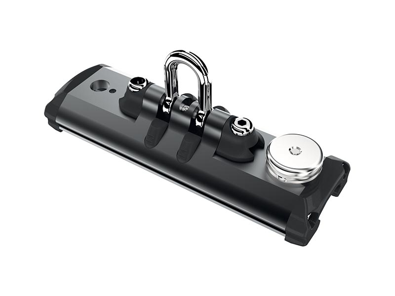 NTR 1 schackel, stopp, svart