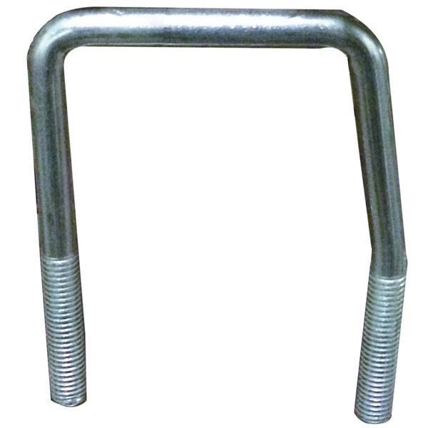 U-bygel för 80x40 mm rör, med mutter