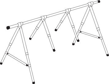 Noa A-ställning 11meter