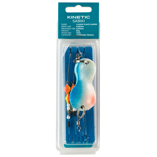 Kinetic Sabiki Plaice Leader/Spoon 40g Royal