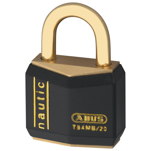 Abus hänglås massiv mässing 3st. samma nyckel 30mm