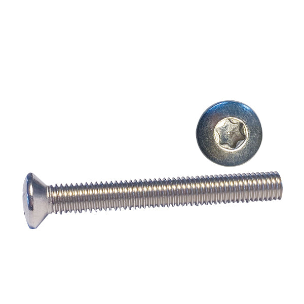 Maskinskruv kullerförsänkt Torx-spår 4x20 A4 ISO14584 100st.