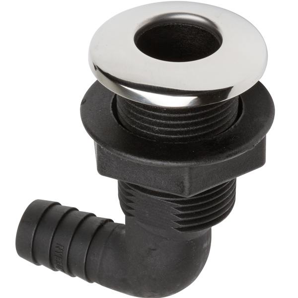 Bordgenomf. m RF lock 90gr, 1" 19mm