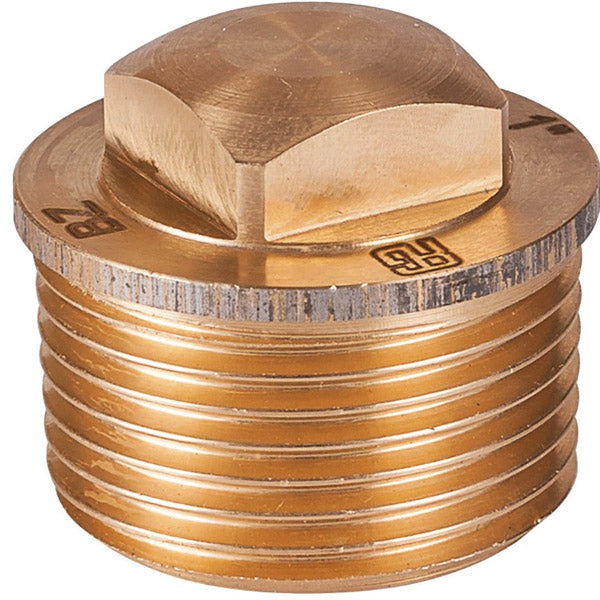 Guidi Plugg utv.gänga 1/4" brons