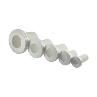 Trudesign Bordgenomföring vit 1 1/4"