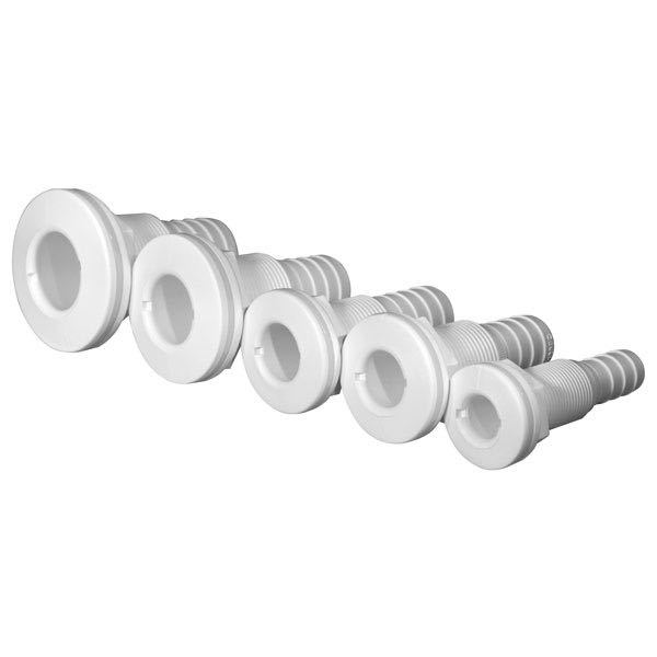 Trudesign genomföring komposit vit 1" -25mm