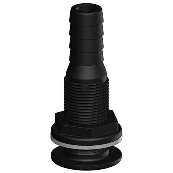 Trudesign Genomföring komposit svart 3/4" -19mm
