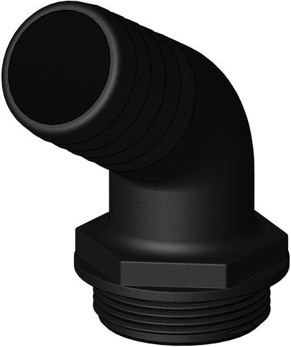 Trudesign Aquavalve slangkoppling svart 120 gr 1 1/2" 38mm