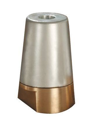 Zinkmutter med 20mm gänga 30mm axel