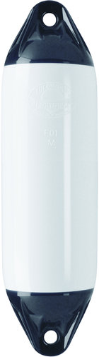 Polyform F02 fender 610x200mm vit/svart