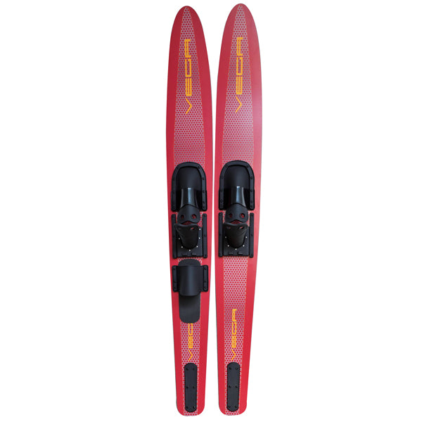 Vattenskidor Combo 170 cm, Röd/Orange