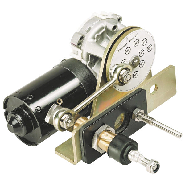 Torkarmotor heavy duty 24 V med 20 mm axel
