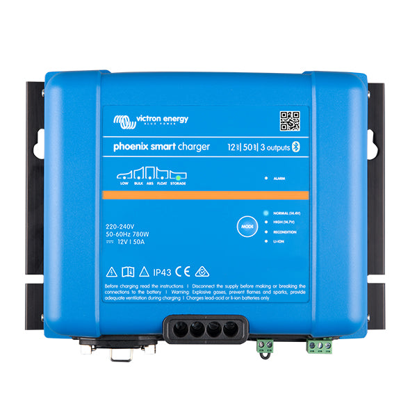 Victron Phoenix Smart IP43 laddare 24V 16A(3) kom ihåg 250856