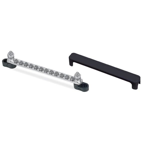 BEP kopplingsplint x12 med skydd svart
