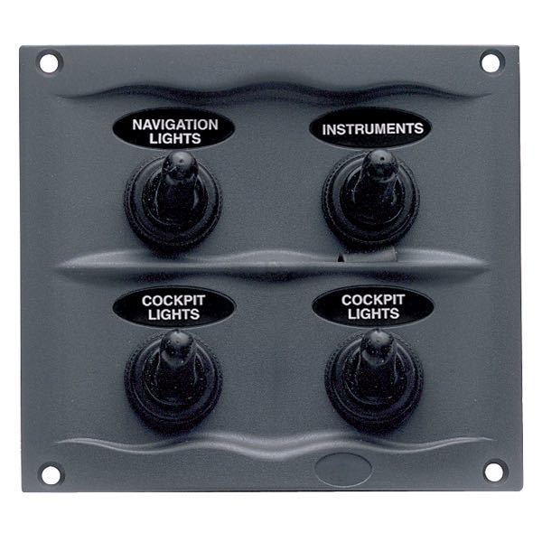 BEP-strömpanel 4 cont.12 V