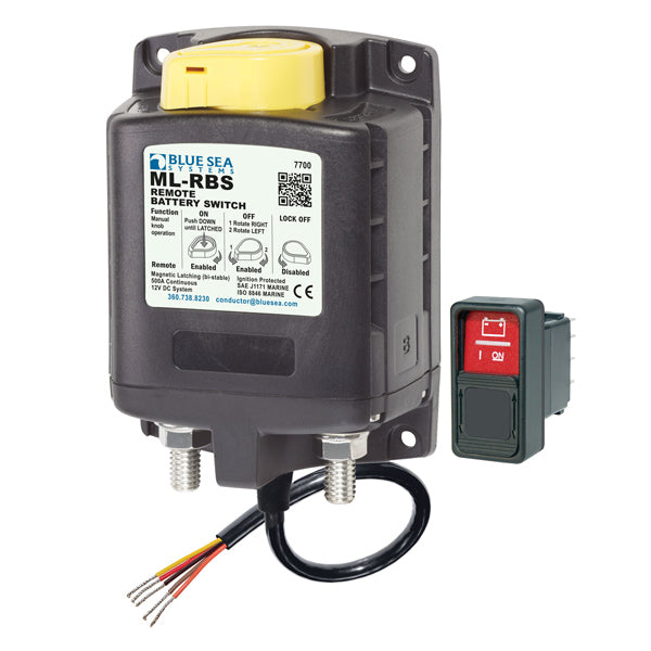 Blue Sea Elektrisk h+K676:K704uvudströmbrytare 500A 12V