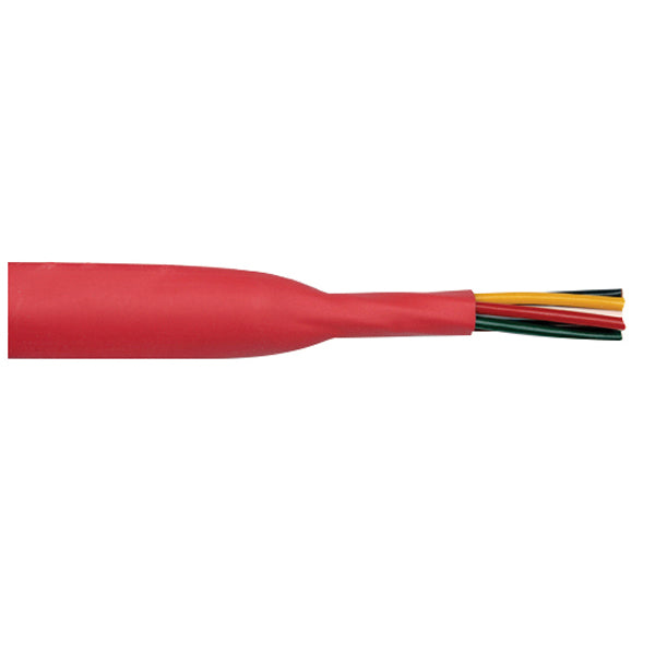 Krympslang 7st på 15cm röd från inv. Ø19,1 till Ø9,5mm